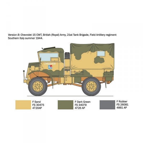 Italeri 0233 Chevrolet 15 CWT 1/35