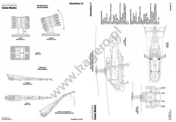 Kagero 7055 The Cruiser Moskva EN/PL