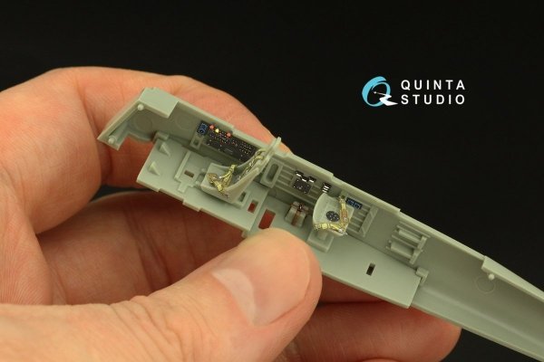 Quinta Studio QD72059 Ju 87 D/G 3D-Printed &amp; coloured Interior on decal paper (Academy/Special Hobby) 1/72