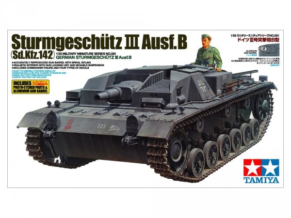 Tamiya 35281 Sturmgeschutz III Ausf.B (1:35)