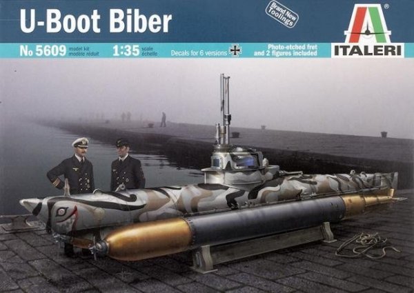 Italeri 5609 German Biber Midget Submarine (1:35)