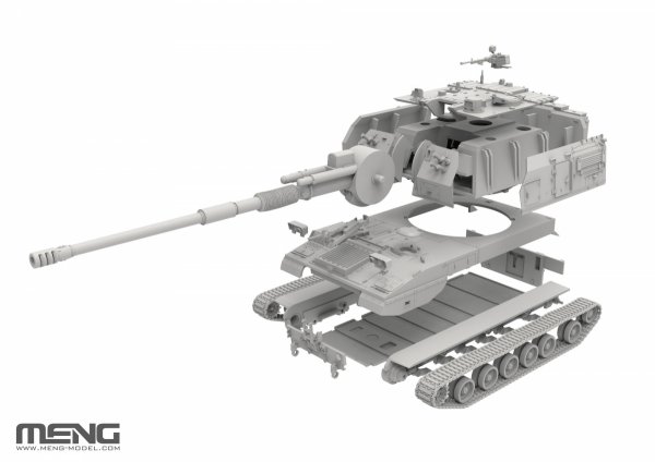 Meng Model 72-014 Chinese PLZ05 155mm Self-Propelled Howitzer 1/72