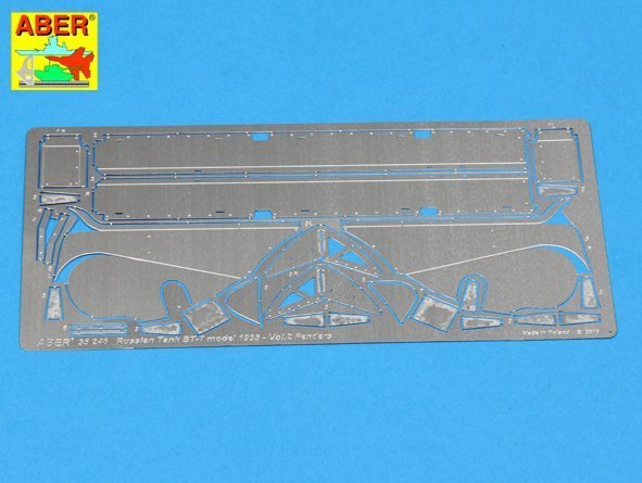 Aber 35246 Russian light tank BT-7 - vol. 2 - additional set - fenders (1:35)