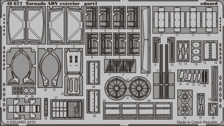 Eduard 48677 Tornado ADV exterior 1/48 Hobby Boss