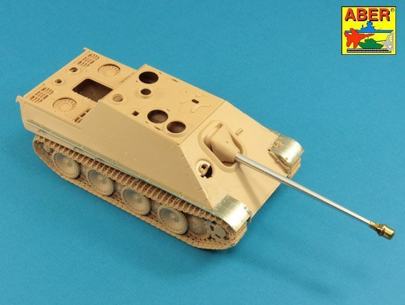 Aber 35L-270 German 8,8cm One part Pak 43/3 L/71 barrel for Jagdpanther Ausf G1 early 1/35