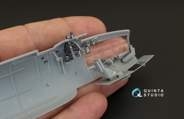 Quinta Studio QD48100 IL-4 3D-Printed &amp; coloured Interior on decal paper (for Xuntong kit) 1/48