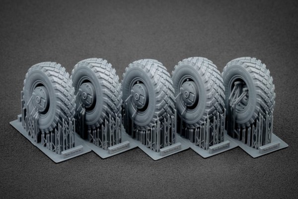 ScaleX WM 35015 GAZ Tiger V1 Ordinary wheel set (for Meng) 1/35