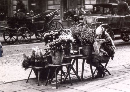 Toro 35F133 Lata Trzydzieste - Stragan z Kwiatami i Obsługą 1/35