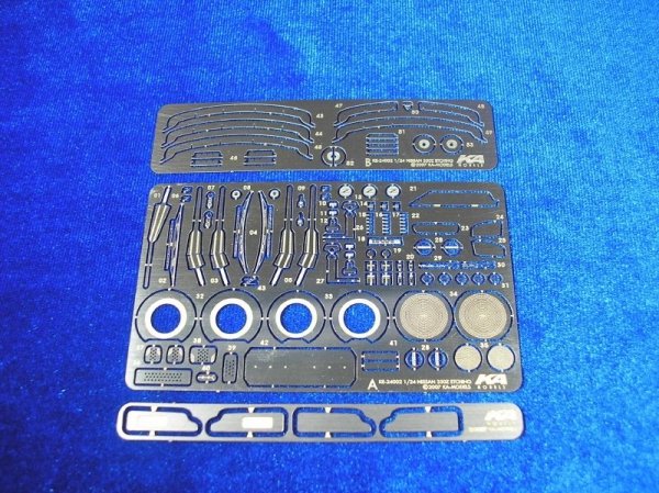 KA Models KE-24002 Nissan 350Z Detail-up Etching Set 1/24