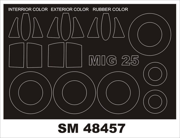 Montex SM48457 MiG-25 ICM 1/48