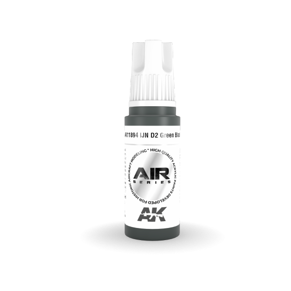 AK Interactive AK11894 IJN D2 GREEN BLACK – AIR 17ml