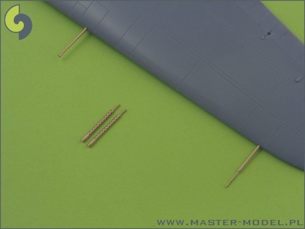 Master AM-48-020 A6M5 Zero armament set (7,7mm, 20mm gun barrels) &amp; Pitot tube (1:48)