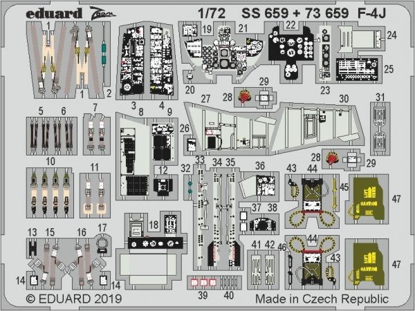 Eduard 73659 F-4J 1/72 ACADEMY