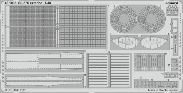 Eduard BIG49273 Su-27S for Kitty Hawk 1/48
