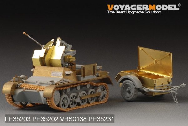 Voyager Model PE35203 FLAK Panzer I Ausf A For DRAGON 6220 1/35