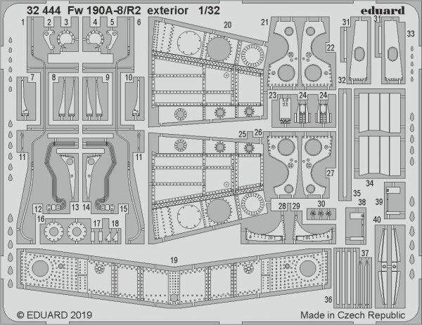 Eduard BIG33105 Fw 190A-8/ R2 1/32 REVELL