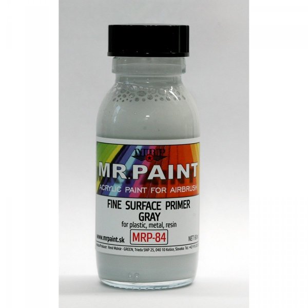 MR. Paint MRP-LPG FINE SURFACE PRIMER-GRAY 50ml
