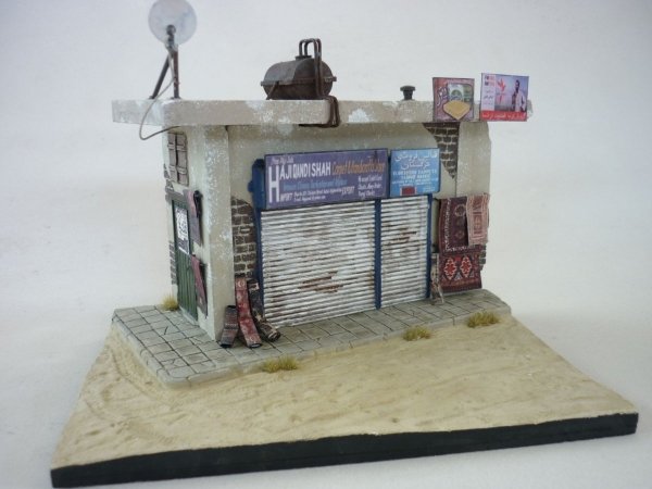 RT-Diorama 35268 Diorama-Base: &quot;The carpet shop&quot; 1/35