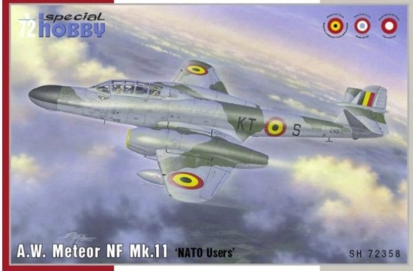 Special Hobby 72358 A.W. Meteor NF Mk.11 ‘NATO Users’ 1/72