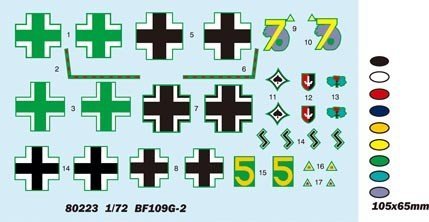 Hobby Boss 80223 Bf109 G-2 (1:72)