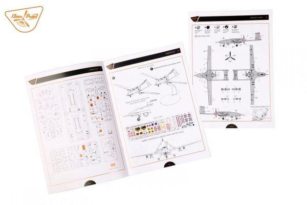 Clear Prop! CP4812 TB.2 UAV in Polish Service STARTER KIT 1/48