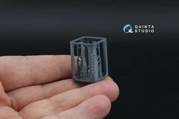 Quinta Studio QT72052 Browning .50 AN_M2 (flexible) Machine Gun, 2 pcs (for all kits) 1/72