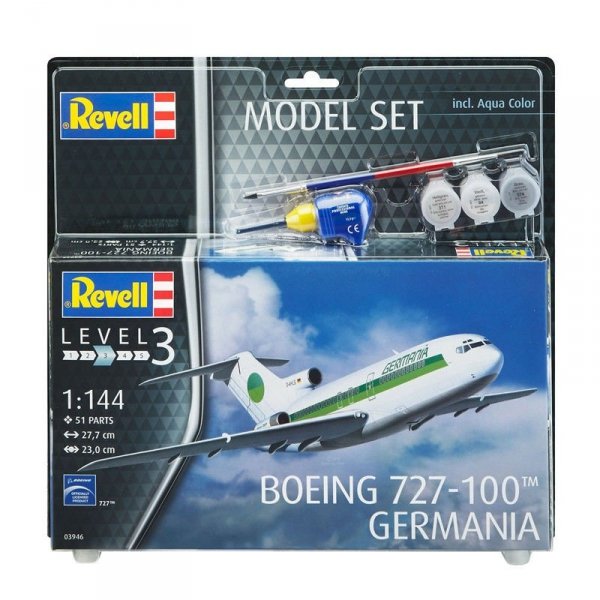 Revell 63946 Model Set Boeing 727-100 GERMANIA (1:144)