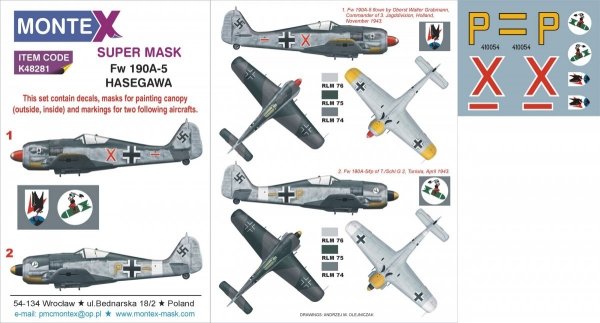 Montex K48281 Fw 190A-5 1/48