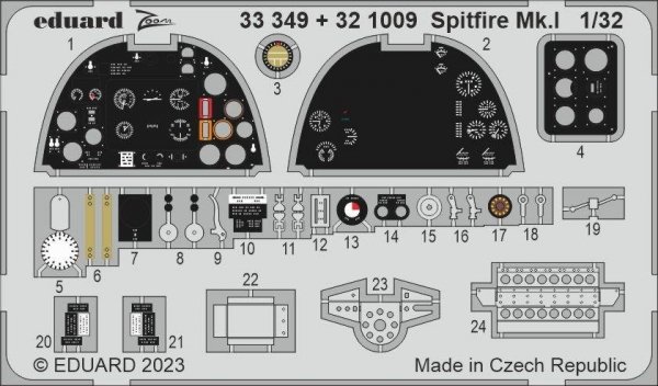 Eduard 33349 Spitfire Mk. I KOTARE 1/32