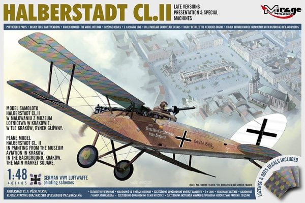 Mirage Hobby 481405 Halberstadt CL.II