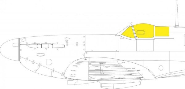 Eduard EX797 Spitfire Mk.V TFace EDUARD 1/48