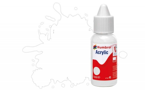 Humbrol DB0034 No 34 White - Matt - 14ml.