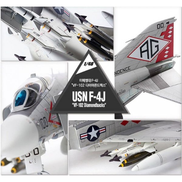 Academy 12323 USN F-4J VF-102 Diamondbacks 1/48
