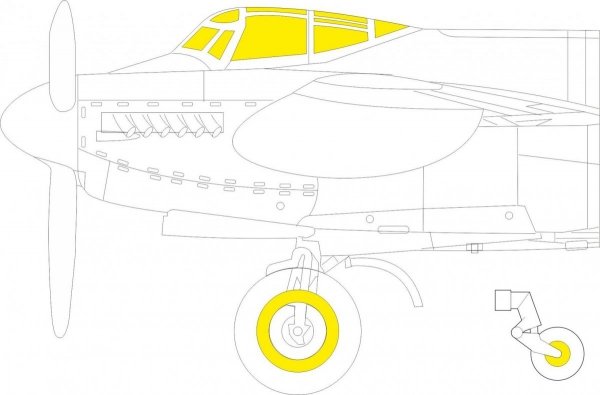 Eduard EX913 Mosquito B Mk. IV TFace TAMIYA 1/48
