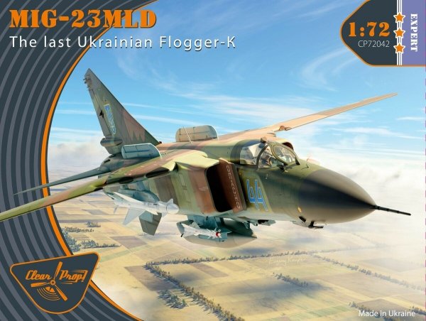 Clear Prop! CP72042 MiG-23MLD The last Ukrainian Flogger-К EXPERT KIT 1/72