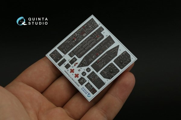 Quinta Studio QDS-35110 Mi-17 3D-Printed coloured Interior on decal paper (Trumpeter) (Small version) 1/35