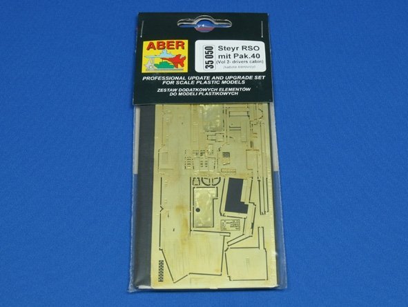 Aber 35050 Steyr RSO mit Pak.40 (kabina kierowcy) (ITA) (1:35)