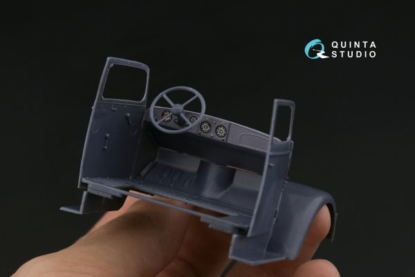 Quinta Studio QD35116 Opel Blitz 3D-Printed &amp; coloured Interior on decal paper (Italeri/Zvezda) 1/35
