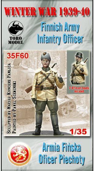 Toro 35F60 Wojna Zimowa 1939-40 - Armia Fińska - Oficer piechoty 1/35