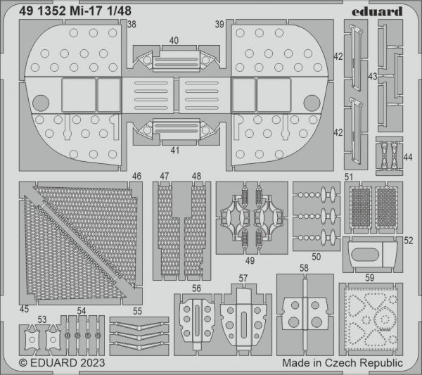 Eduard 491352 Mi-17 AMK 1/48