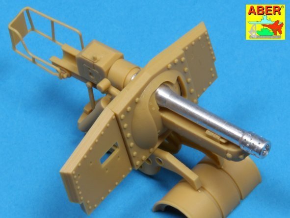 Aber 35L-139 Barrel for hungarian 40/43M Zrinyi 105mm assault gun Bronco (1:35)