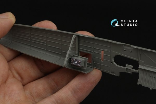 Quinta Studio QD48658 Hs 129B-3 3D-Printed &amp; coloured Interior on decal paper (Takom) 1/48
