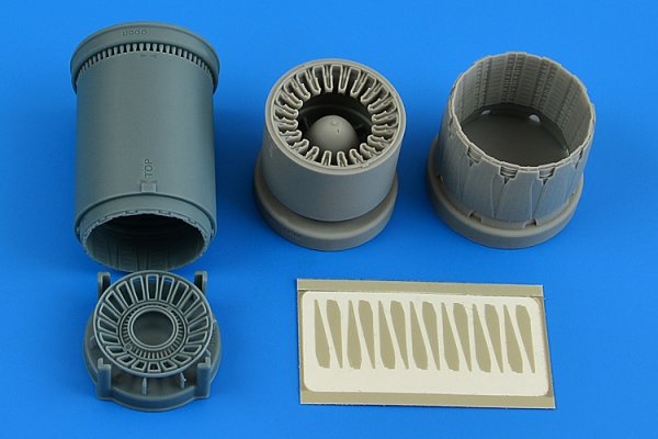 Aires 4947 F-16C/N/CJ Block 50 exhaust nozzle - opened (for TAMIYA) 1/48