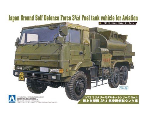 Aoshima 00794 Ground Self 3 1/2T Fuel Tank V 1:72