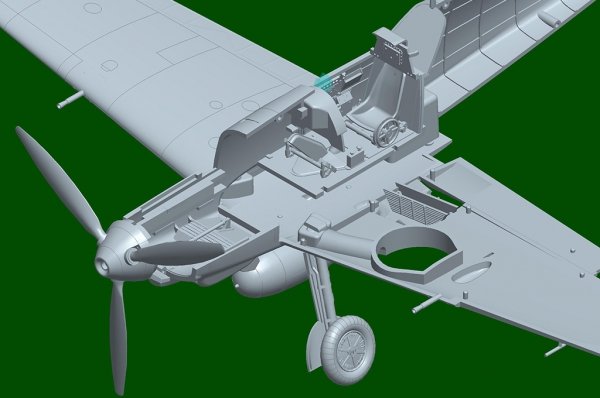 Hobby Boss 81791 Messerschmitt Bf109E-3 1/48