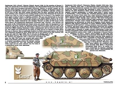 Kagero 15039 Captured Panzers German Vehicles in Allied Service (kalkomania) PL/EN