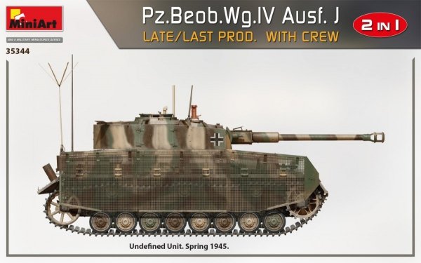MiniArt 35344 Pz/Beob.Wg.IV Ausf. J Late/Last Prod. 1/35