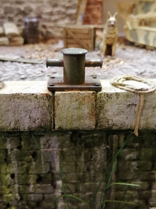 RT-Diorama 35642 3D Resin Print: Moring bollard (4pcs.) 1/35