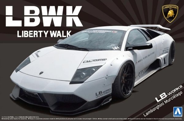 Aoshima 05992 LB-Works Lamborghini Murcielago Ver. 1