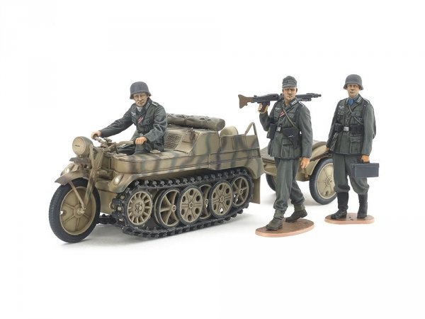 Tamiya 35377 German Sd.Kfz.2 Kettenkraftrad Mid-Production 1/35